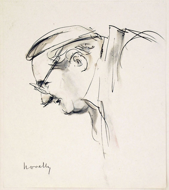 Giuseppe Novello, portrait of Enzo Morelli